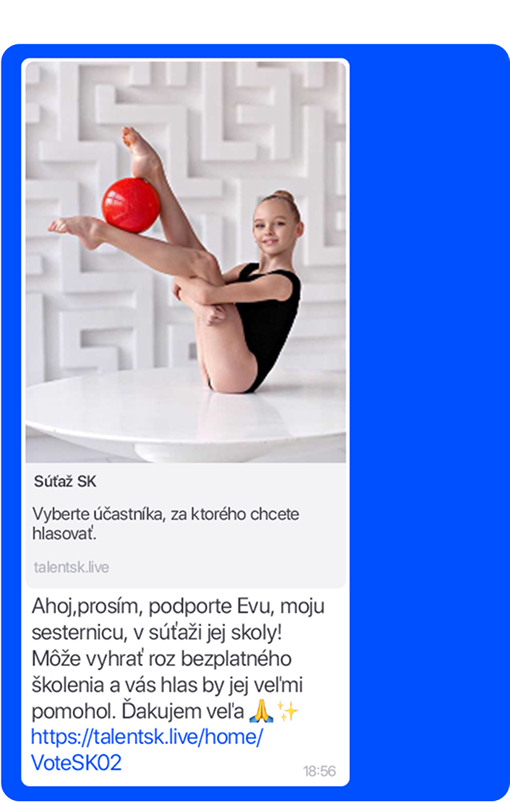 Ukážka: WhatsApp podvod